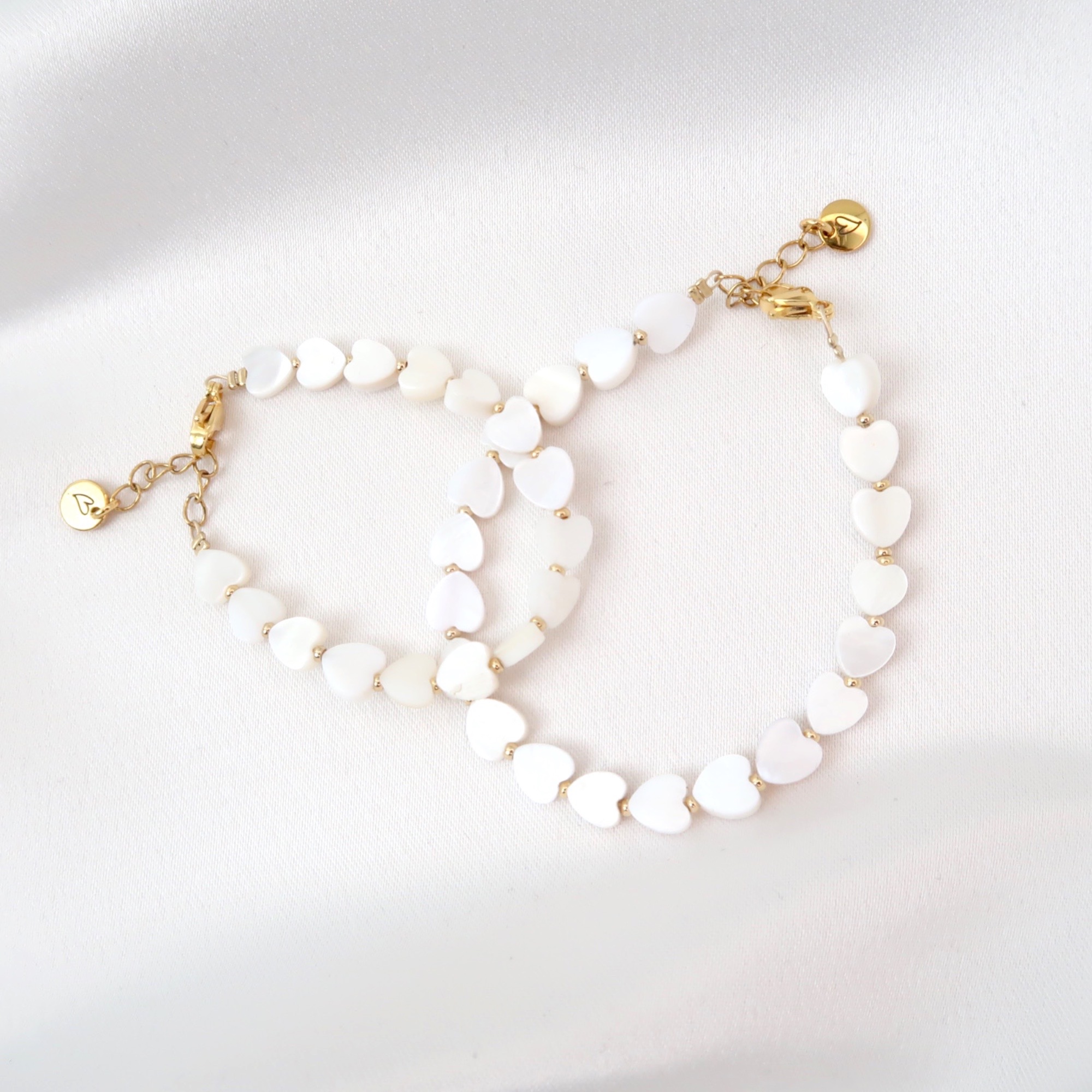 LOVEissue bracelets shelp hartjes